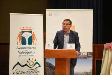 Visita institucional del Cabildo a Valsequillo (Foto TA)